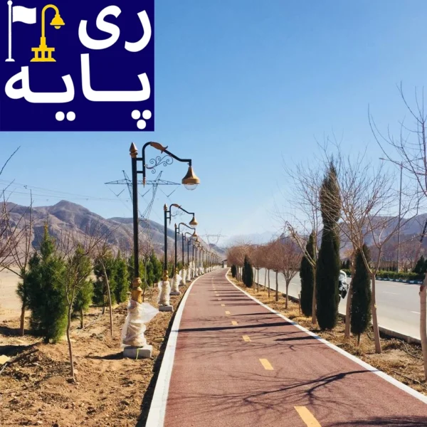 پایه چراغ دکوراتیو زیبا و بادوام
