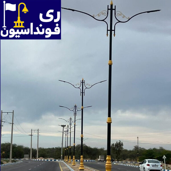 پایه چراغ خیابانی